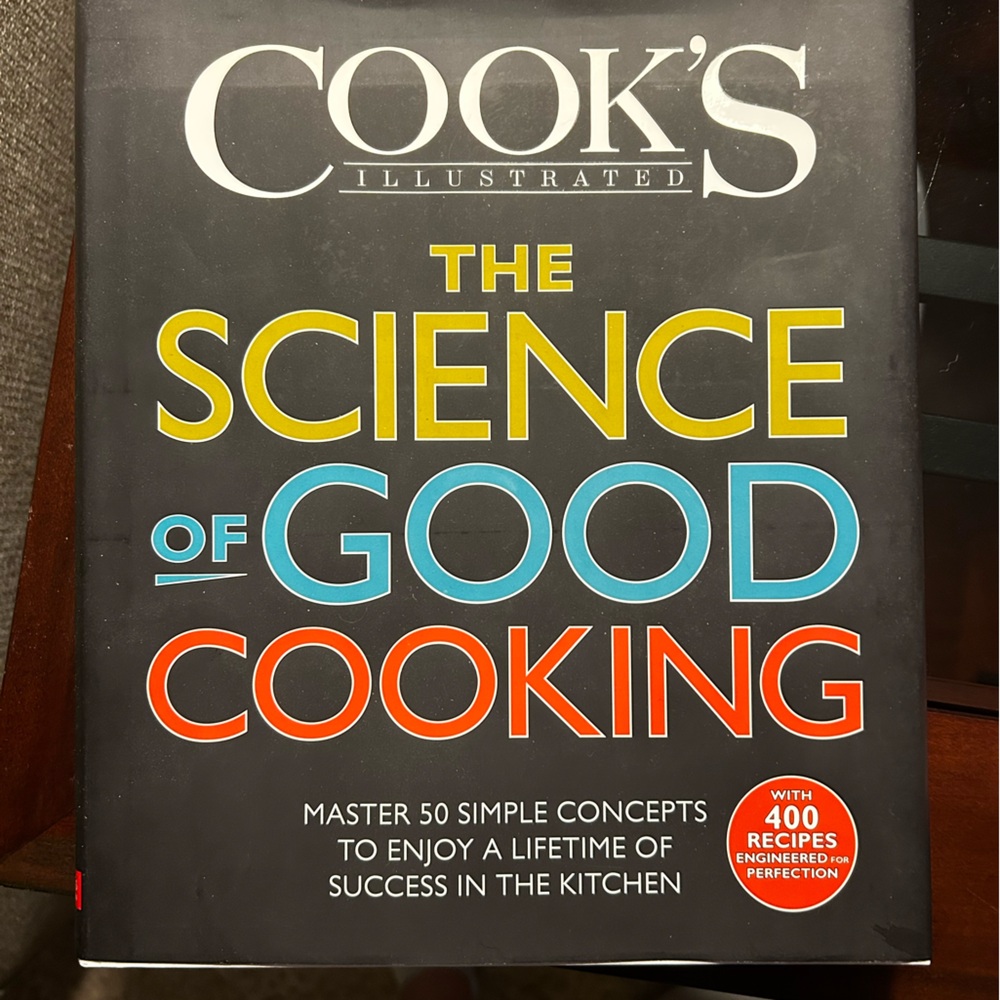 Cook’s. The Science of Good Cooking